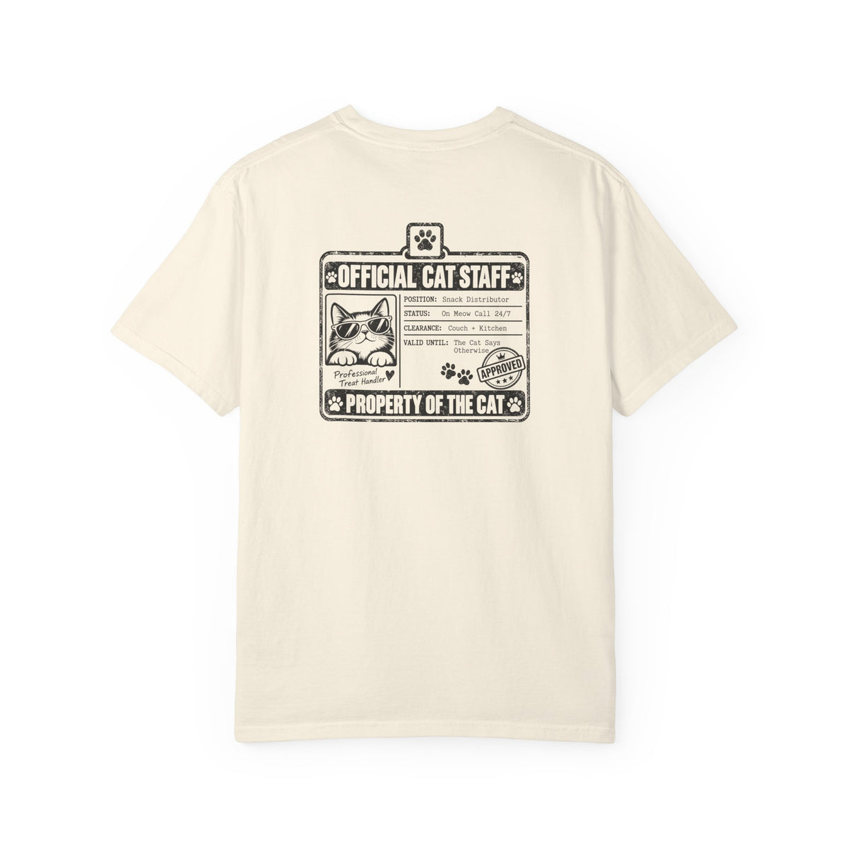 Official Cat Staff T-Shirt