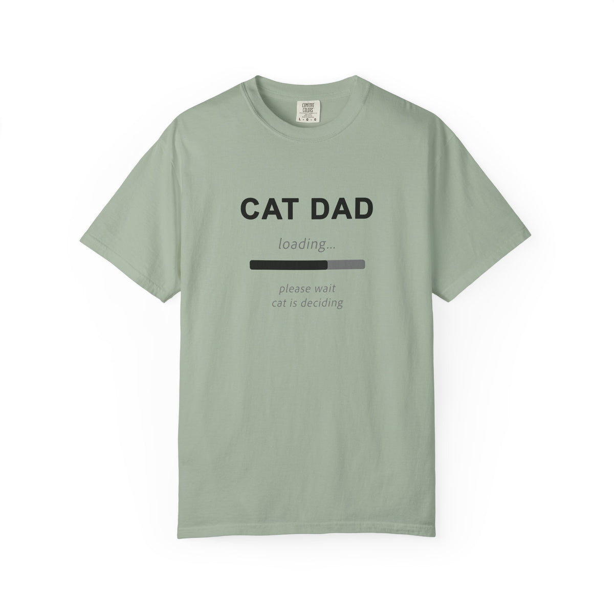 Light green t-shirt with 'I Love Jesus' text on a white background