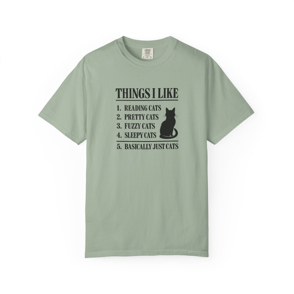 Things I Like: Basically Just Cats T-Shirt