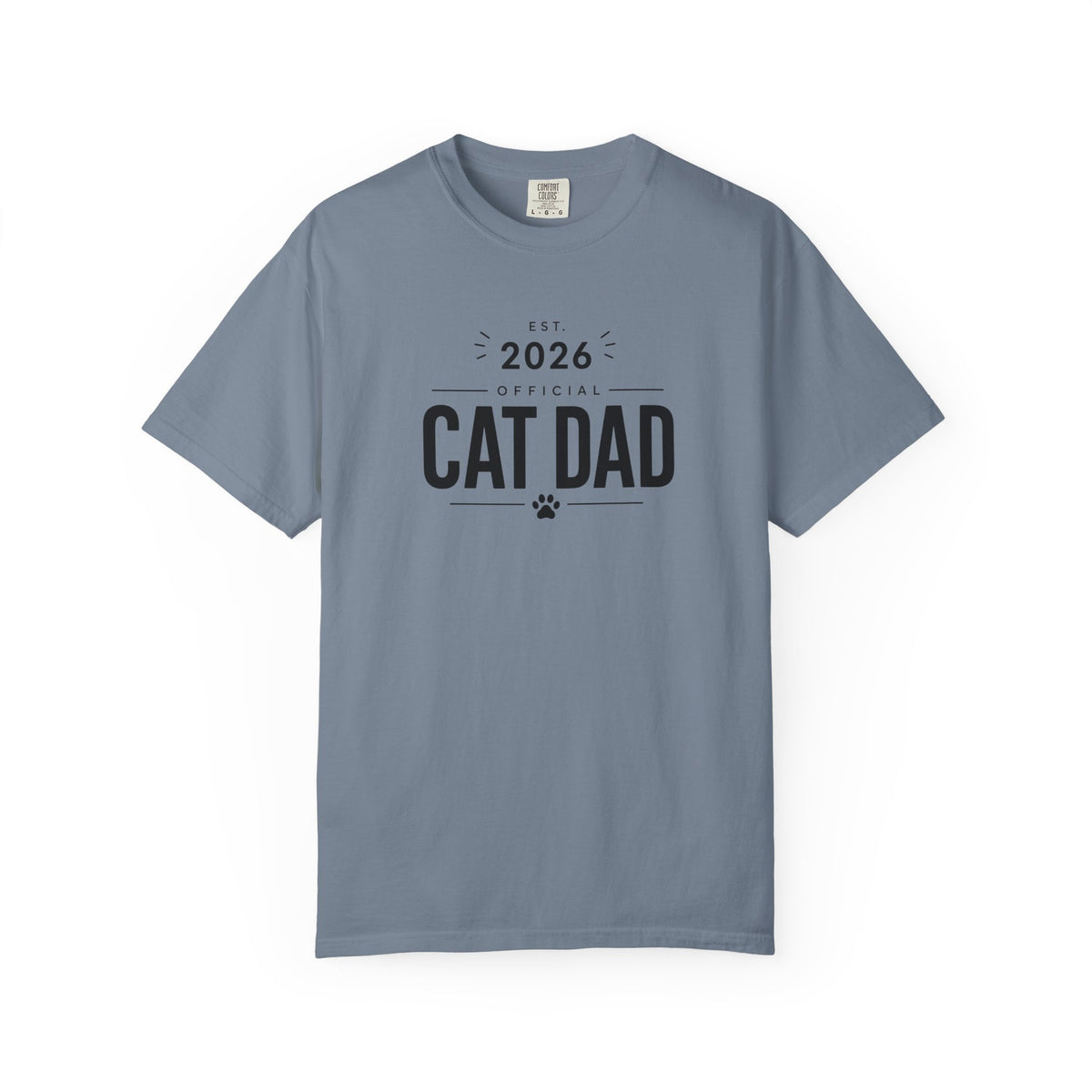 Official Cat Dad Est. 2026 T-Shirt