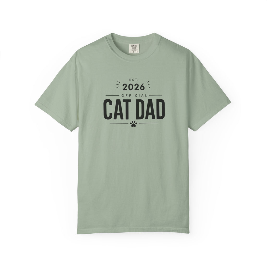 Official Cat Dad Est. 2026 T-Shirt