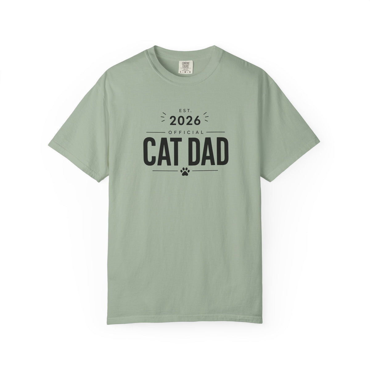 Official Cat Dad Est. 2026 T-Shirt