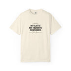 My Cat Is My Favorite Coworker T-Shirt