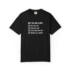 My To-Do List Cat T-Shirt