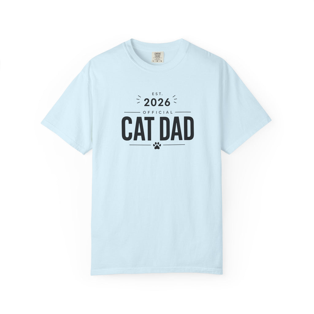 Official Cat Dad Est. 2026 T-Shirt