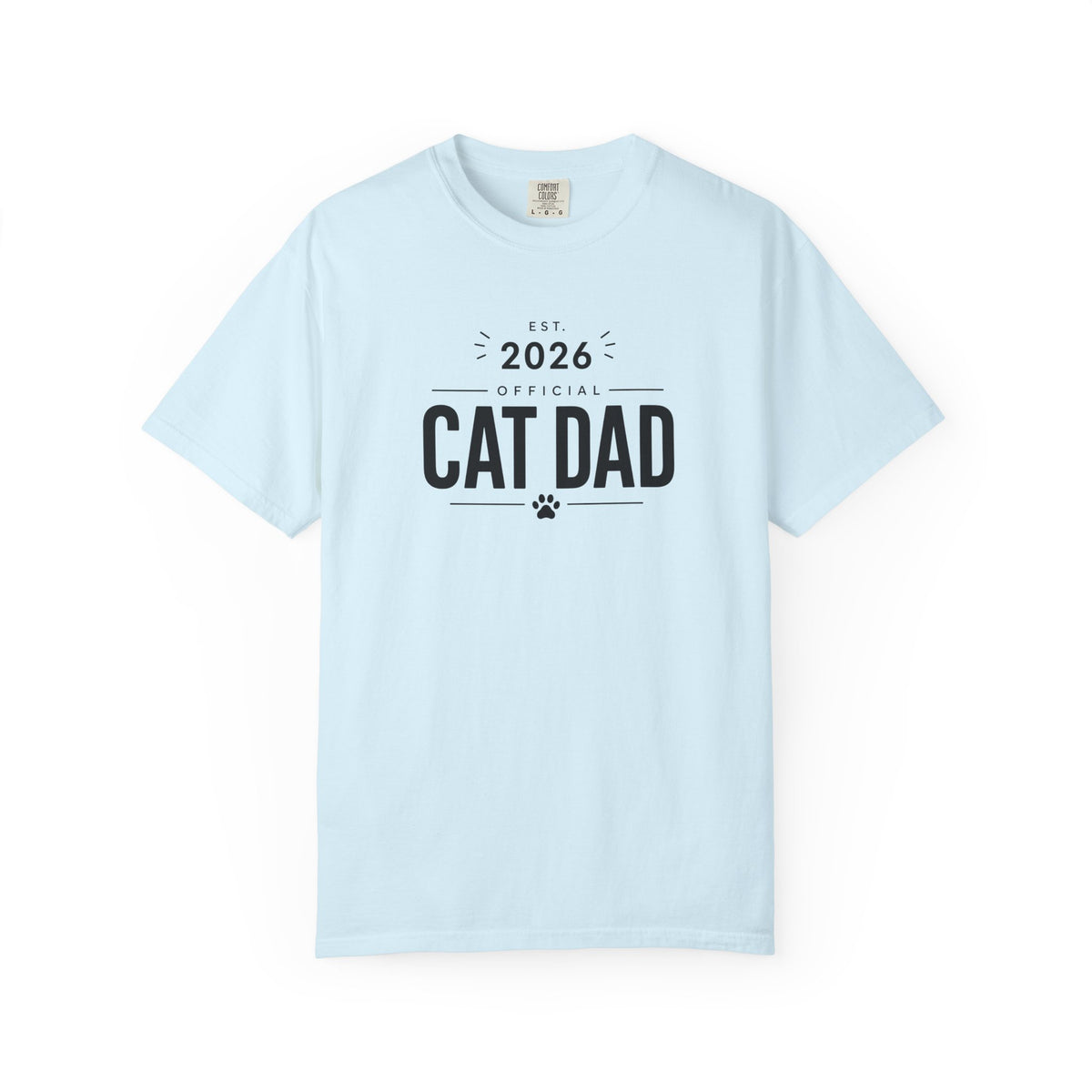 Official Cat Dad Est. 2026 T-Shirt