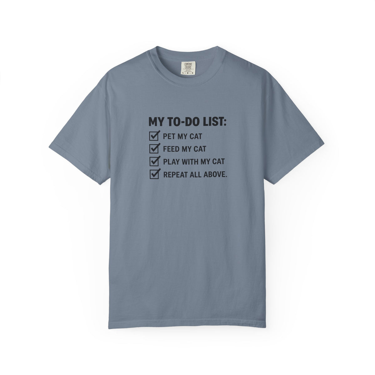My To-Do List Cat T-Shirt