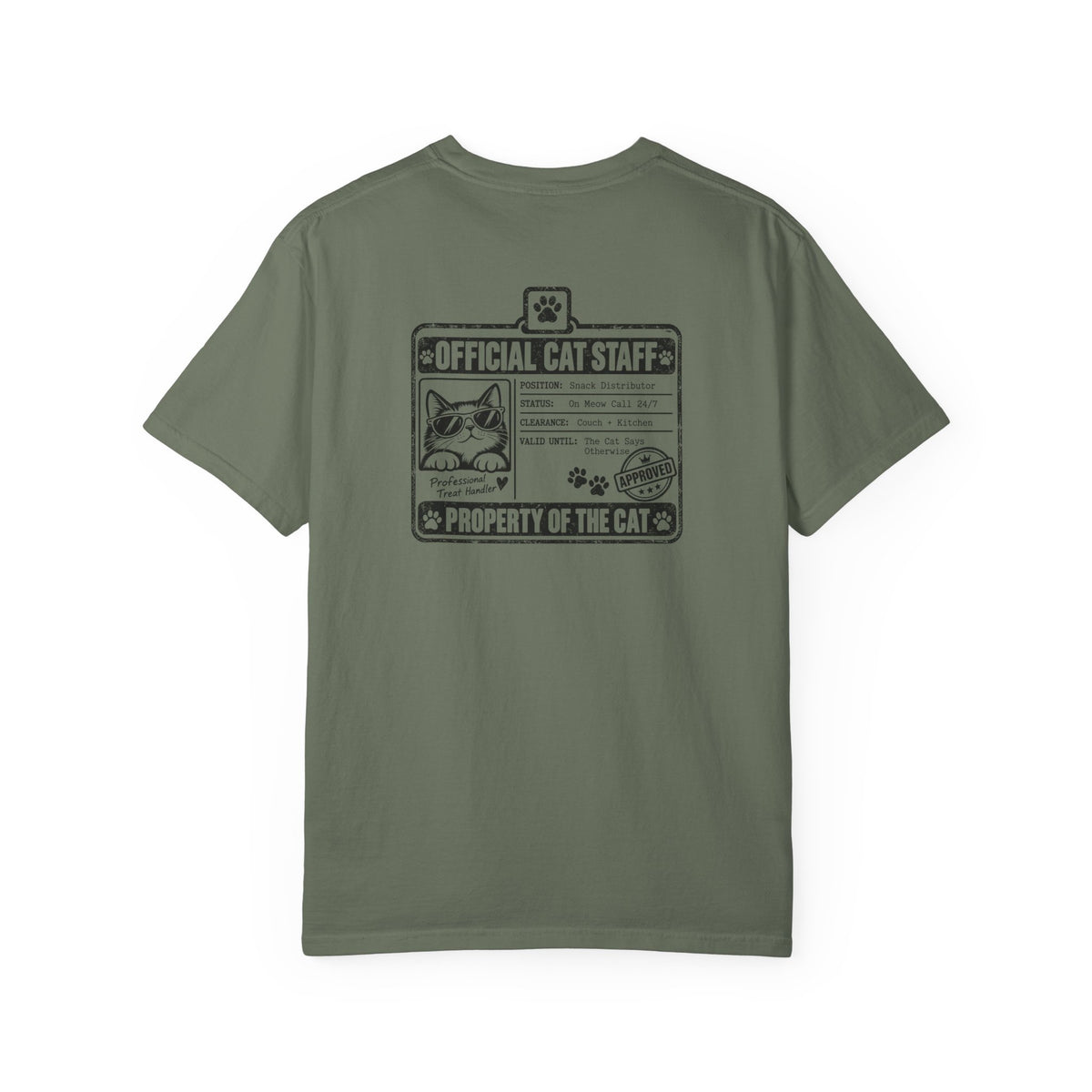 Official Cat Staff T-Shirt