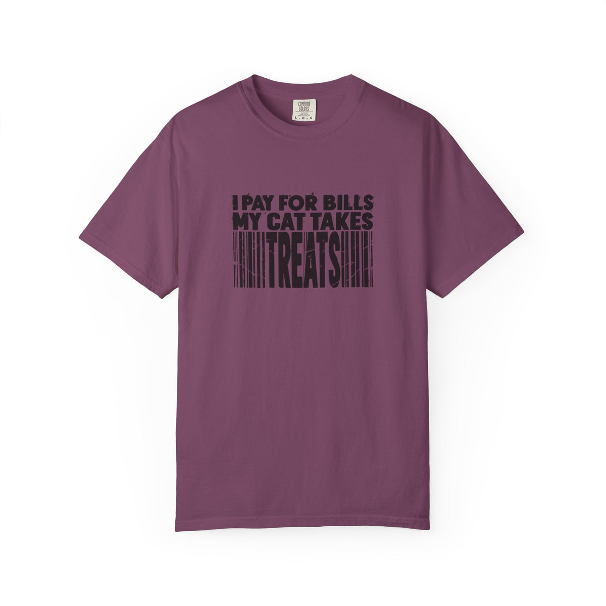 I Pay for Bills My Cat Takes Treats T-Shirt