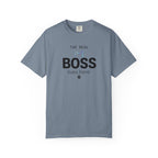 Gray t-shirt with a graphic of an opossum and text on a white background