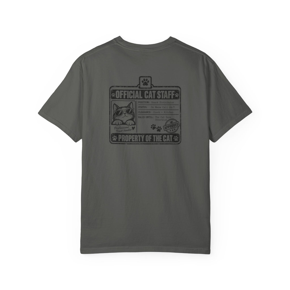 Official Cat Staff T-Shirt