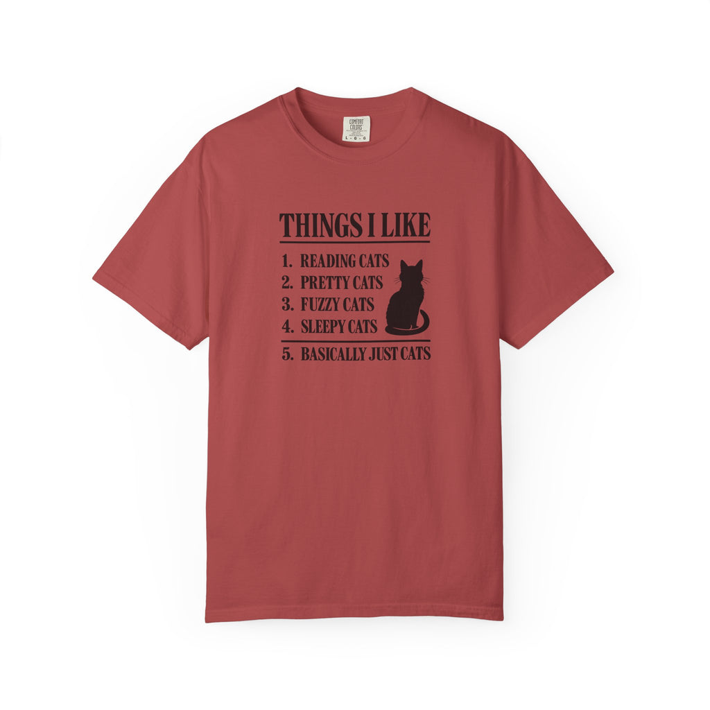 Things I Like: Basically Just Cats T-Shirt