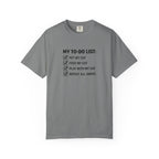 My To-Do List Cat T-Shirt