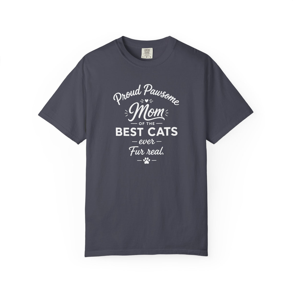 Proud Pawsome Cat Mom T-Shirt