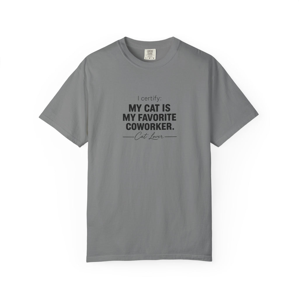 My Cat Is My Favorite Coworker T-Shirt