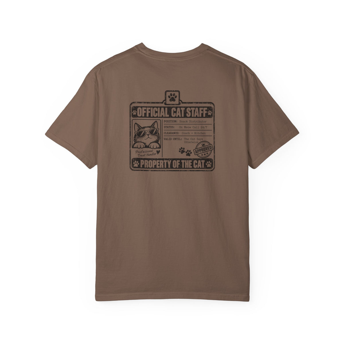 Official Cat Staff T-Shirt