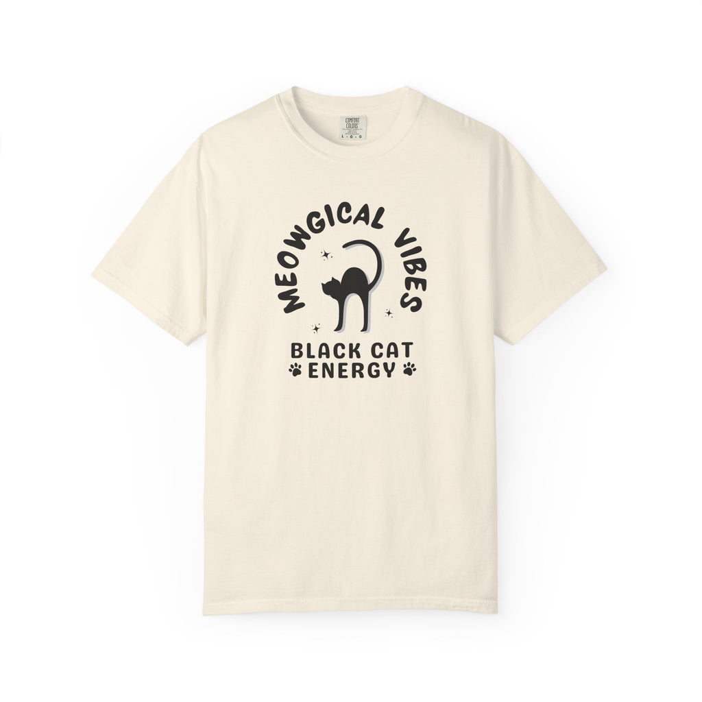 Meowgical Vibes Black Cat Energy T-Shirt