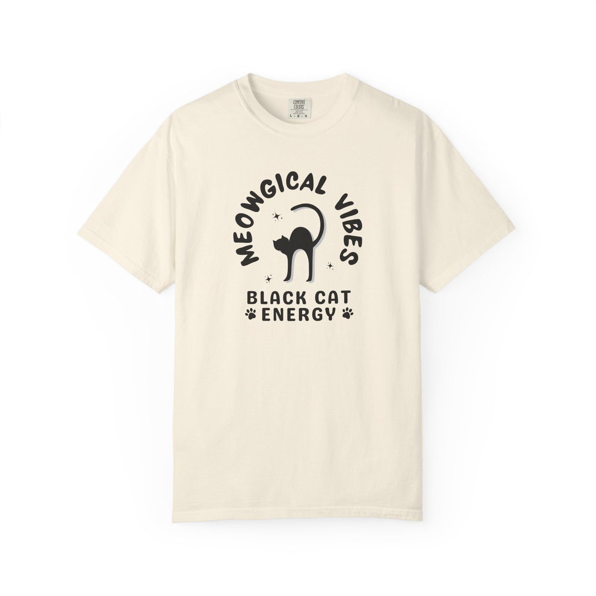Meowgical Vibes Black Cat Energy T-Shirt