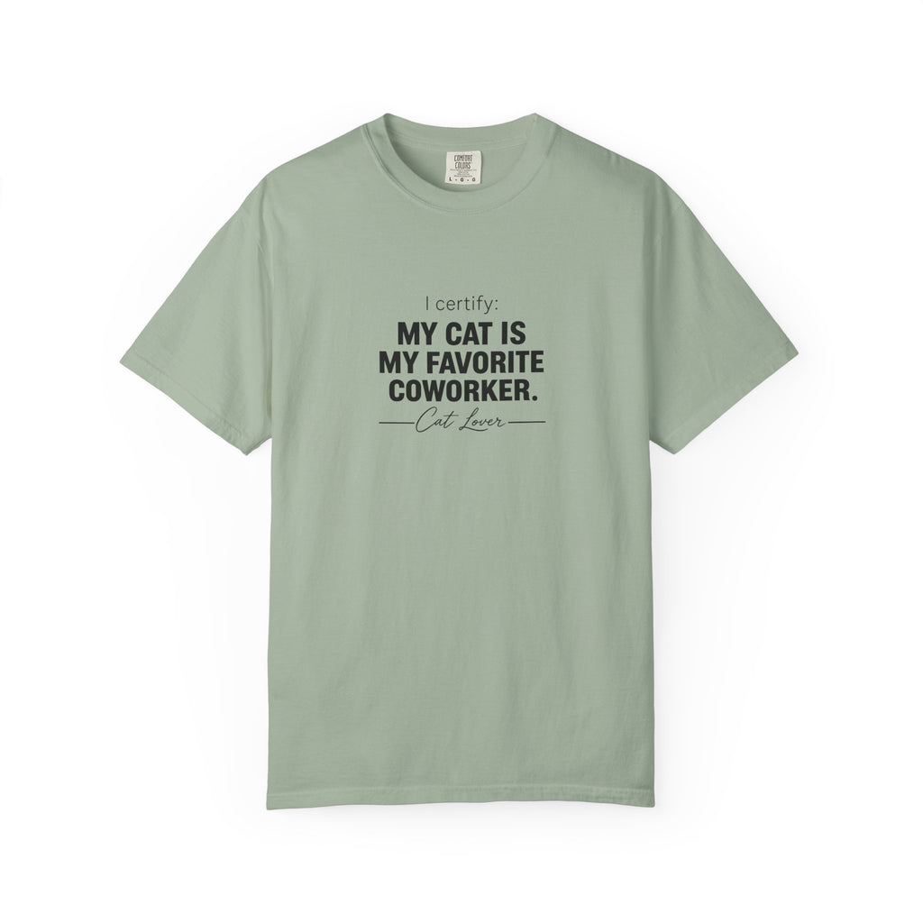 My Cat Is My Favorite Coworker T-Shirt