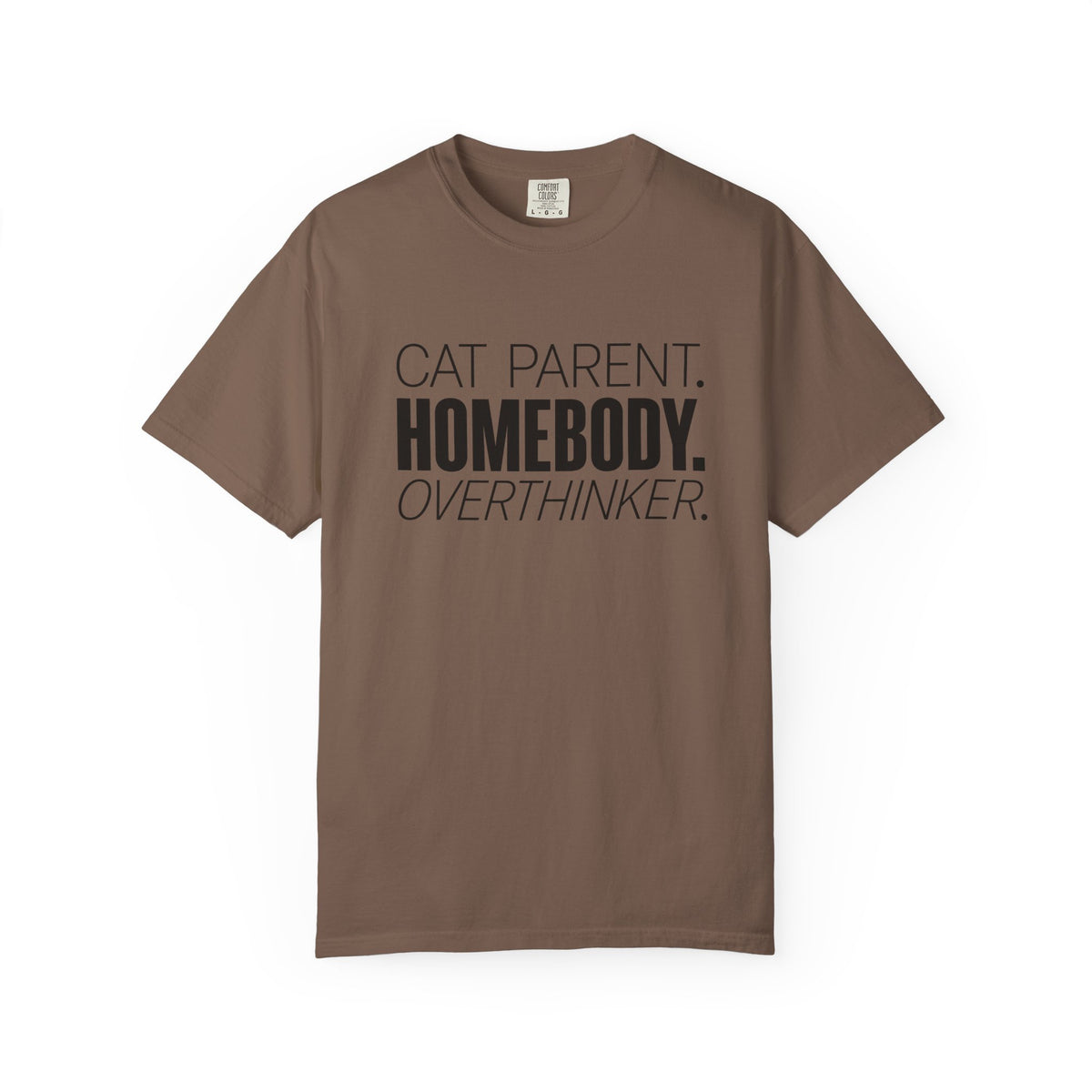 Cat Parent Homebody Overthinker T-Shirt