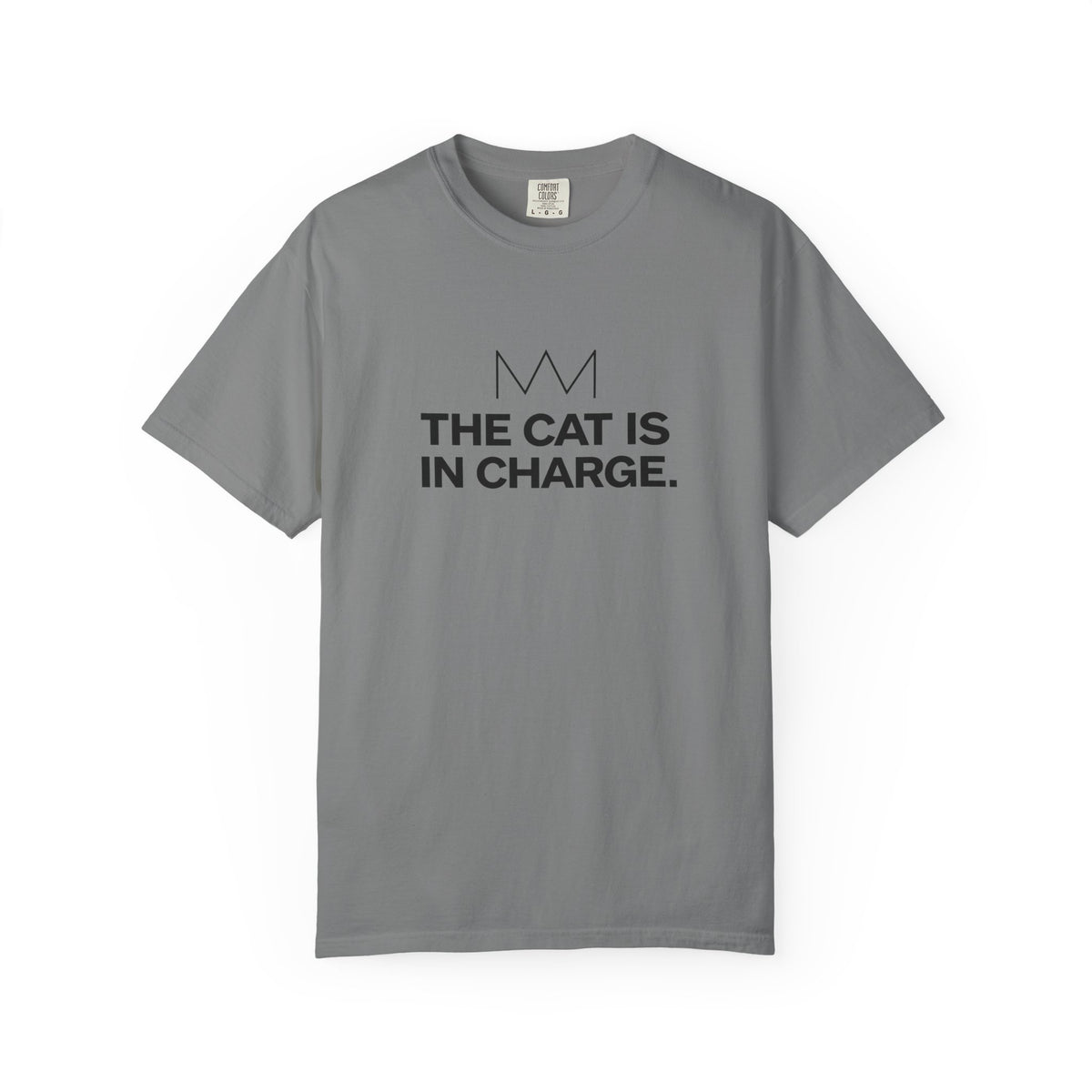 The Cat Is in Charge T-Shirt