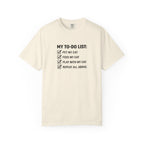 My To-Do List Cat T-Shirt