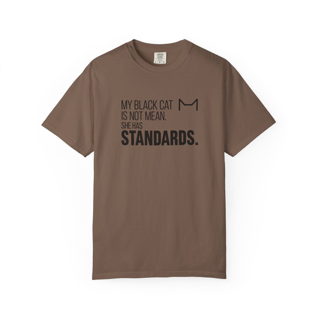 My Black Cat Has Standards T-Shirt