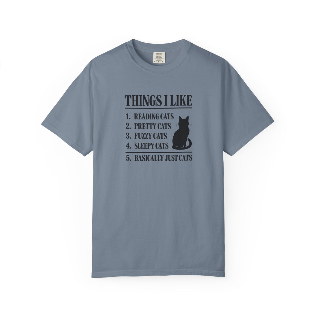 Things I Like: Basically Just Cats T-Shirt