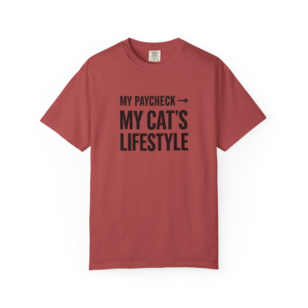 My Paycheck, My Cat’s Lifestyle T-Shirt