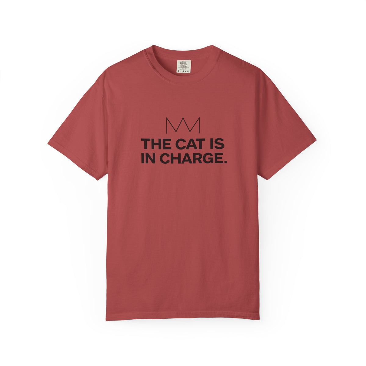 The Cat Is in Charge T-Shirt