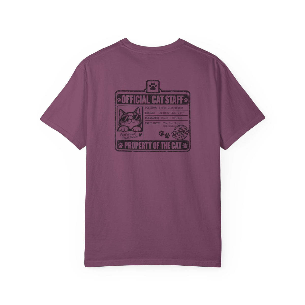 Official Cat Staff T-Shirt