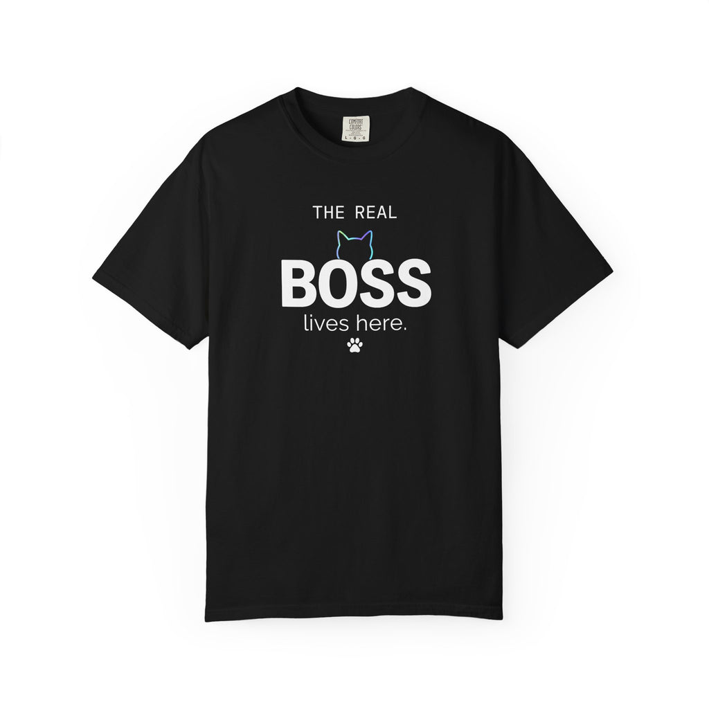 Black t-shirt with white text '4:4:4 EVERY PIXEL COUNTS' on a white background