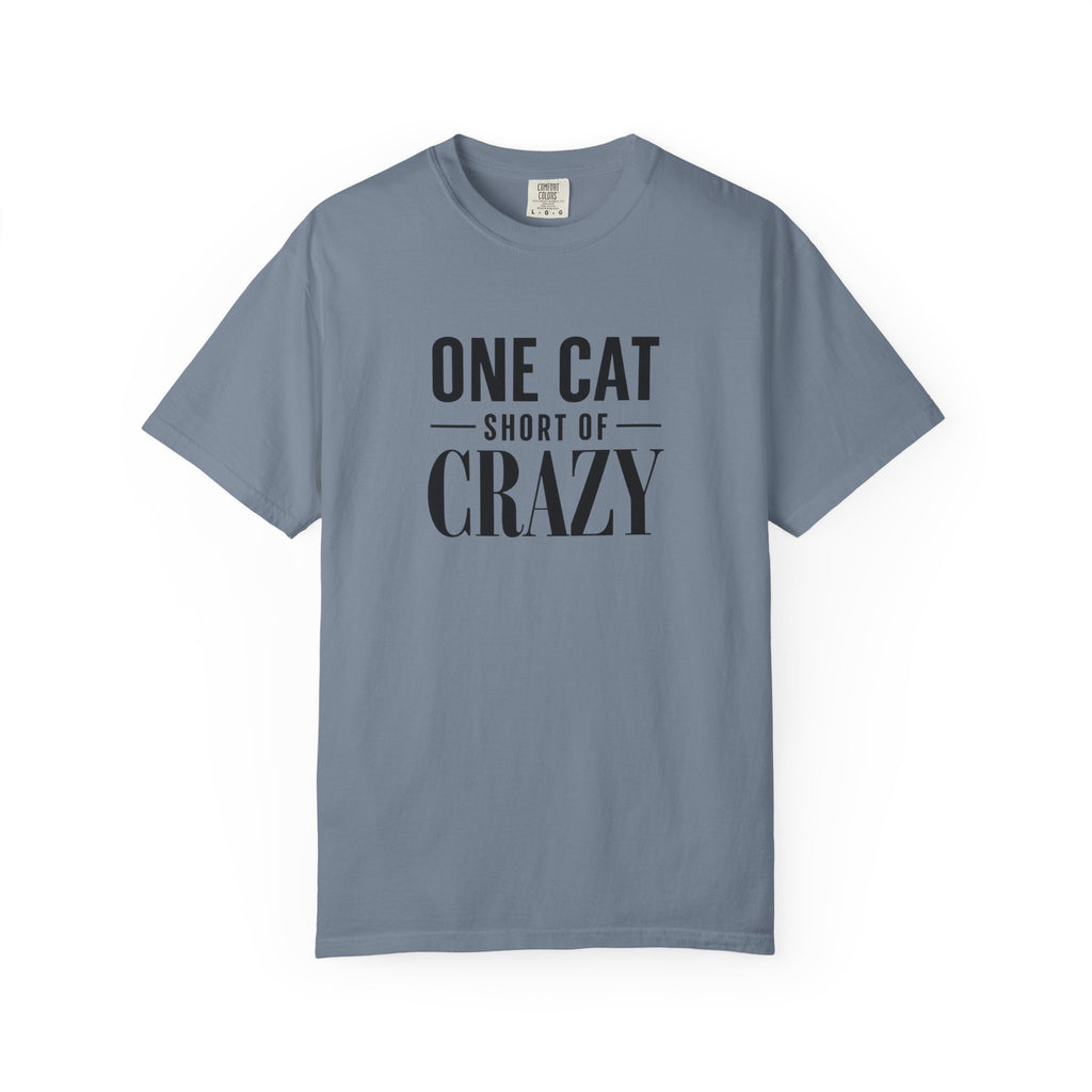 One Cat Short of Crazy T-Shirt