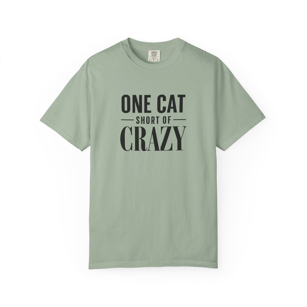 One Cat Short of Crazy T-Shirt