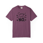 Maroon t-shirt with 'Future Equestrian' graphic on a white background
