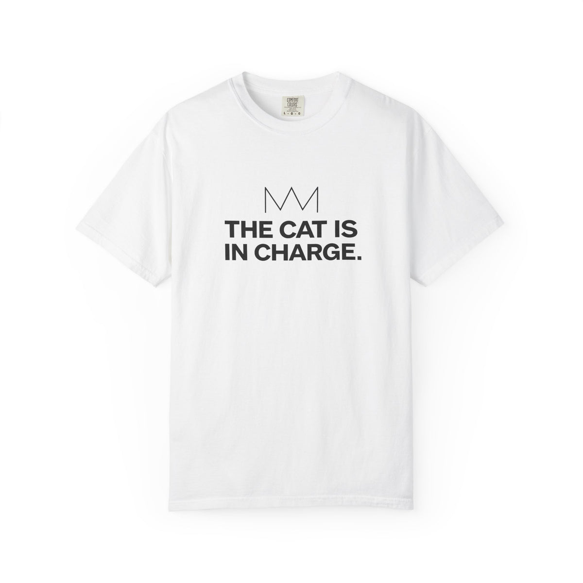 The Cat Is in Charge T-Shirt