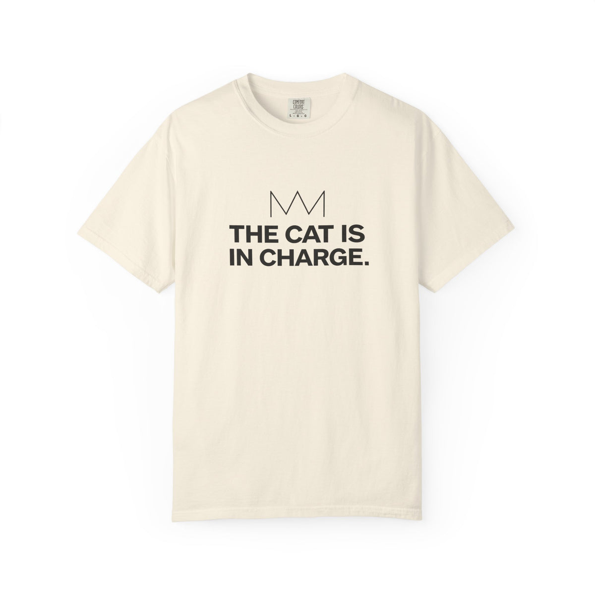 The Cat Is in Charge T-Shirt